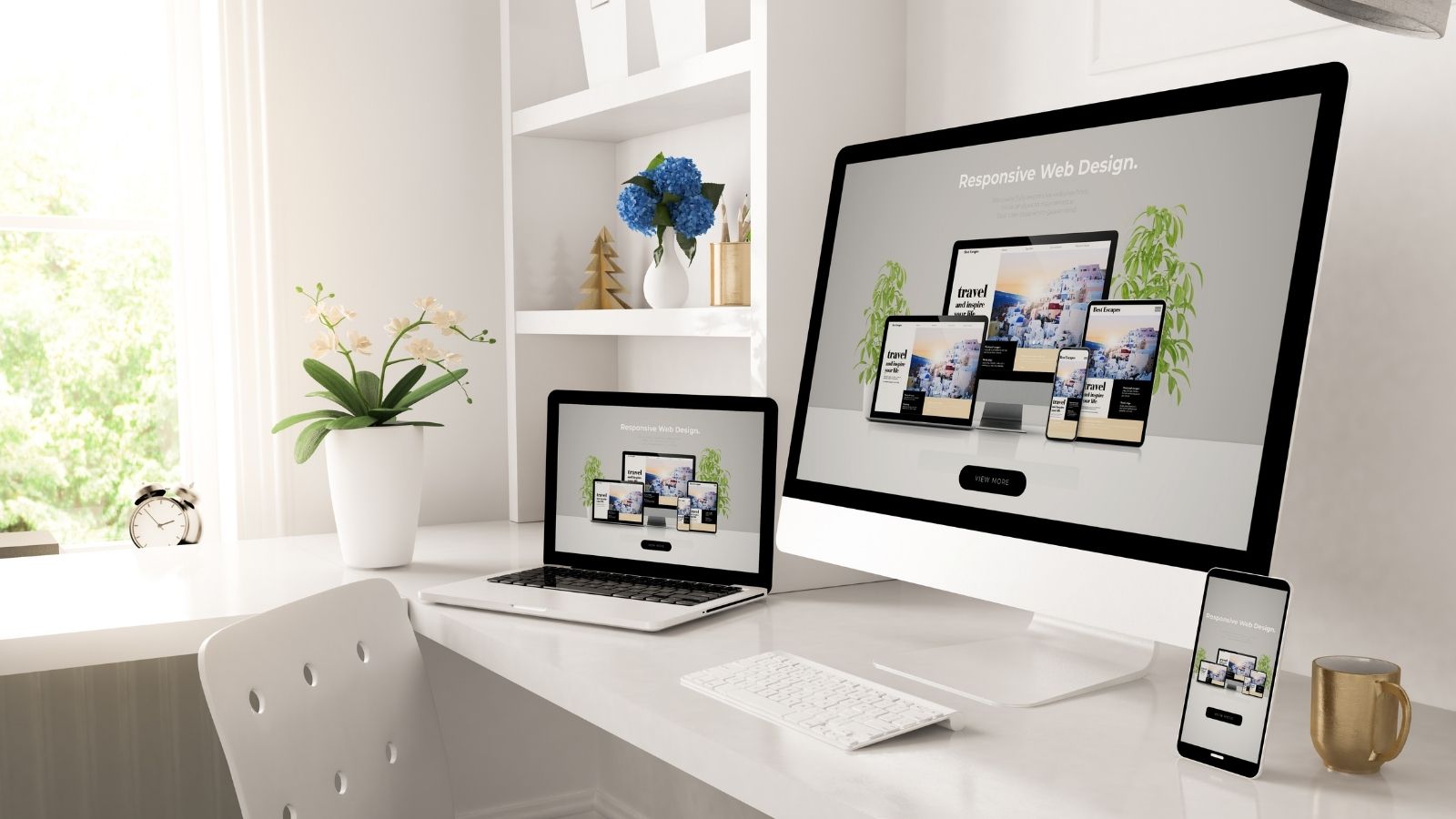 Website relaunch: SEO structure, new content, fast HTML pages